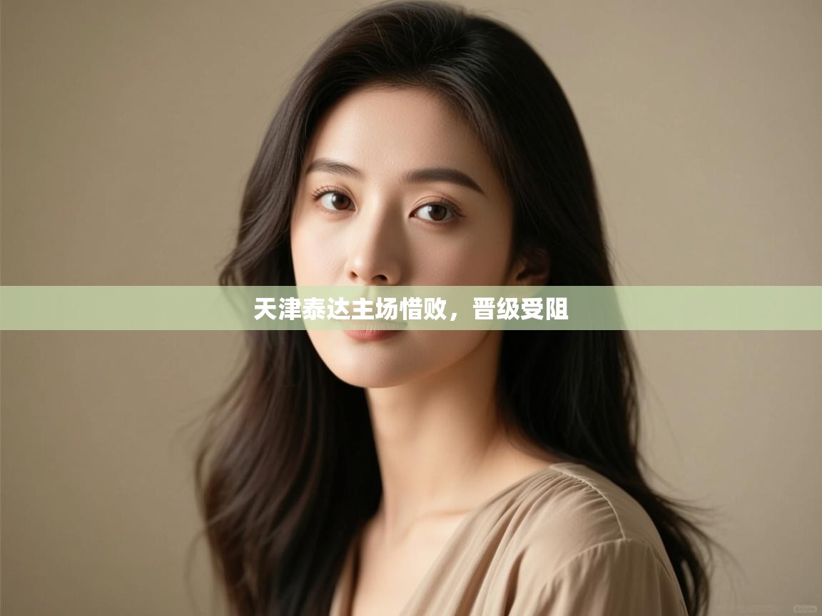 云开体育官方网站登录-天津泰达主场惜败，晋级受阻