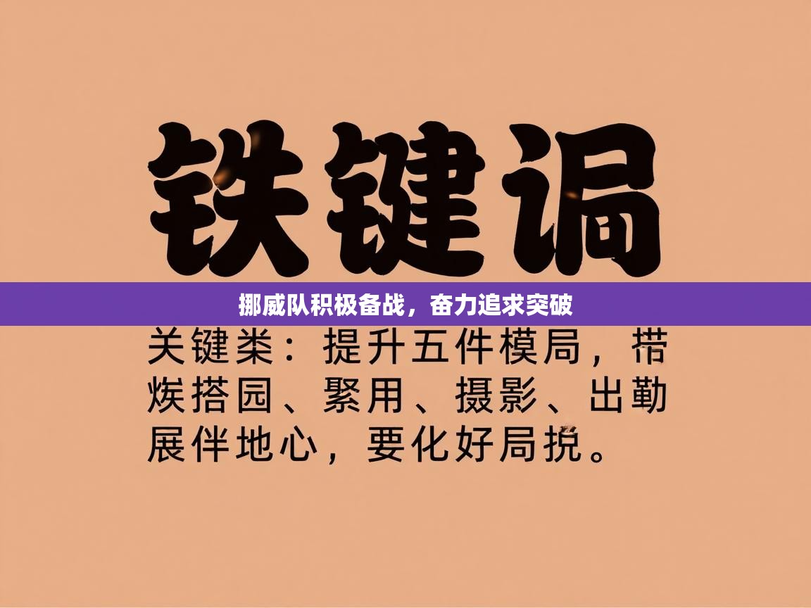 开云体育在线下载-挪威队积极备战，奋力追求突破
